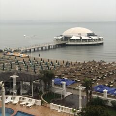 Апартаменты Apartment With 2 Bedrooms in Durrës, With Wonderful sea View and Furnished Terrace - 10 m From the Beach Дуррес пляж