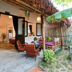 Отель An Bang Purple Homestay с домашними животными