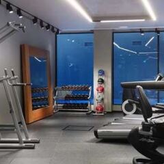 Отель Hilton London Bankside Лондон фитнесс-зал фото 3