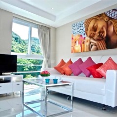 Апартаменты Kata Ocean View New Apartment 1 Bedroom пляж Ката комната для гостей фото 4