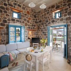 Отель H Hotel Pserimos Villas Греция, Калимнос - отзывы, цены и фото номеров - забронировать отель H Hotel Pserimos Villas онлайн комната для гостей фото 2