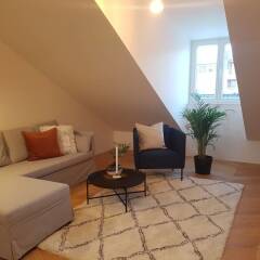 Отель 2ndhomes Helsinki Penthouse Ullanlinna 2 комната для гостей