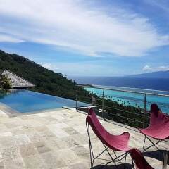 Отель Villa Manatea - Moorea пляж фото 2