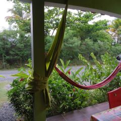 Отель Bungalow With one Bedroom in Guadeloupe, With Pool Access, Enclosed Ga балкон