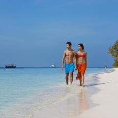 Отель Vilamendhoo Island Resort & Spa пляж фото 2