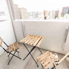 Отель Residence Tenjinn Minami Япония, Фукуока - отзывы, цены и фото номеров - забронировать отель Residence Tenjinn Minami онлайн балкон