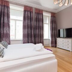 Апартаменты Vienna Prestige Apartments - Graben, by Welcome2Vienna Вена комната для гостей фото 4
