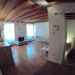 Апартаменты Apartment via Maironi da Ponte Бергамо комната для гостей