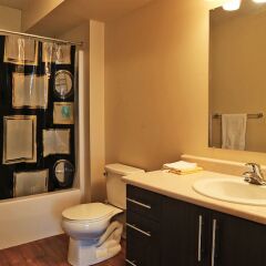 Отель Vibrant Flat 10 min drive downtown ванная