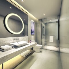 Отель Mercure Shanghai Hongqiao Airport Китай, Шанхай - отзывы, цены и фото номеров - забронировать отель Mercure Shanghai Hongqiao Airport онлайн ванная фото 2