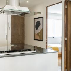 Отель Beautiful Luxury 2BR Apt. in Polanco Мехико ванная фото 2