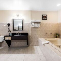 Отель Quality Inn Niagara Falls США, Ниагара-Фолс - отзывы, цены и фото номеров - забронировать отель Quality Inn Niagara Falls онлайн ванная фото 2