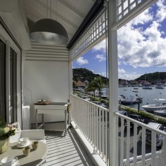 Harbour View Apartment 3 BR St Barth in Gustavia, Saint Barthelemy from 151$, photos, reviews - zenhotels.com balcony