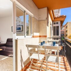 Отель Large Apartment in Prime Location in Fuengirola Ref 98 Испания, Фуэнхирола - отзывы, цены и фото номеров - забронировать отель Large Apartment in Prime Location in Fuengirola Ref 98 онлайн балкон фото 2