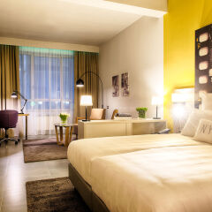 Отель NYX Hotel Milan by Leonardo Hotels Италия, Милан - 1 отзыв об отеле, цены и фото номеров - забронировать отель NYX Hotel Milan by Leonardo Hotels онлайн комната для гостей фото 3