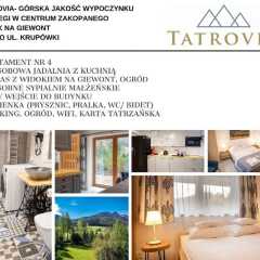 Отель Tatrovia Widokowe Apartamenty Закопане интерьер отеля