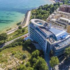 Отель SOL Marina Palace Болгария, Несебр - отзывы, цены и фото номеров - забронировать отель SOL Marina Palace онлайн приотельная территория
