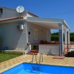 Отель Villa With 2 Bedrooms in Floridia, With Private Pool, Enclosed Garden and Wifi - 12 km From the Beach Флорида фото 2