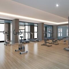 Отель Qafqaz Baku City Hotel and Residences Азербайджан, Баку - 9 отзывов об отеле, цены и фото номеров - забронировать отель Qafqaz Baku City Hotel and Residences онлайн фитнесс-зал фото 2
