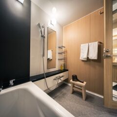 Отель Noku Kyoto Япония, Киото - отзывы, цены и фото номеров - забронировать отель Noku Kyoto онлайн ванная