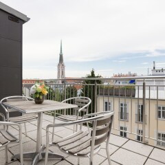 Апартаменты Rafael Kaiser Premium Apartments балкон