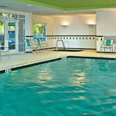 Отель Fairfield Inn And Suites By Marriott Lake City Лейк-Сити фитнесс-зал