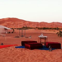 Отель Saharian Camp Марокко, Мерзуга - отзывы, цены и фото номеров - забронировать отель Saharian Camp онлайн приотельная территория