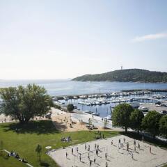 Отель Scandic Kristiansand Bystranda Норвегия, Кристиансанд - отзывы, цены и фото номеров - забронировать отель Scandic Kristiansand Bystranda онлайн пляж фото 2