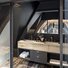 Отель de Gulde Schoen Бельгия, Антверпен - отзывы, цены и фото номеров - забронировать отель de Gulde Schoen онлайн ванная