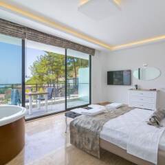 Villa Sky by Akdenizvillam Турция, Патара - отзывы, цены и фото номеров - забронировать отель Villa Sky by Akdenizvillam онлайн ванная фото 2
