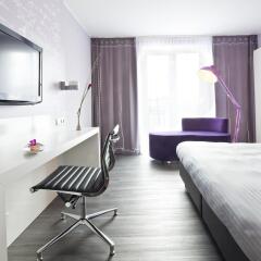 Отель Rilano 24/7 Hotel Wolfenbüttel Германия, Вольфенбюттель - отзывы, цены и фото номеров - забронировать отель Rilano 24/7 Hotel Wolfenbüttel онлайн комната для гостей фото 3