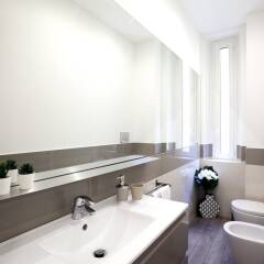 Отель Sweet Apartment near the City Center Италия, Милан - отзывы, цены и фото номеров - забронировать отель Sweet Apartment near the City Center онлайн ванная фото 2