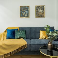 Отель Mennica Residence Chic Apartment Польша, Варшава - отзывы, цены и фото номеров - забронировать отель Mennica Residence Chic Apartment онлайн комната для гостей фото 5