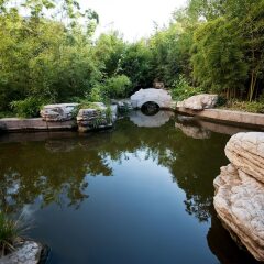Отель Beijing Asia Hotel Китай, Пекин - отзывы, цены и фото номеров - забронировать отель Beijing Asia Hotel онлайн приотельная территория фото 2