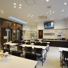 Отель Toyoko Inn Toyama Ekimae 1 Тояма гостиничный бар