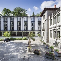 Отель Parador de Limpias Испания, Лимпиас - отзывы, цены и фото номеров - забронировать отель Parador de Limpias онлайн вид на фасад