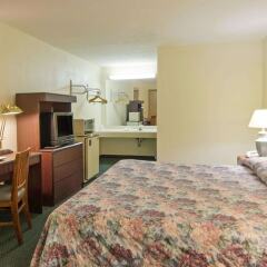 Отель Americas Best Value Inn Columbus North Колумбус комната для гостей фото 3