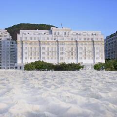 Отель Belmond Copacabana Palace пляж