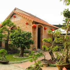 Отель The Grass Vy Homestay Хойан