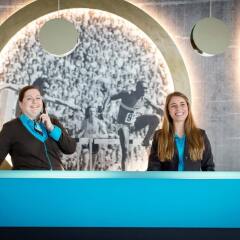 Отель Motel One Munchen-Olympia Gate Мюнхен бассейн