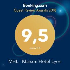 Отель MHL - Maison Hotel Lyon Франция, Лион - отзывы, цены и фото номеров - забронировать отель MHL - Maison Hotel Lyon онлайн с домашними животными