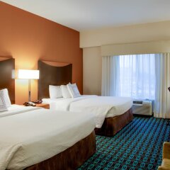 Отель Fairfield Inn And Suites By Marriott Lake City Лейк-Сити комната для гостей фото 2