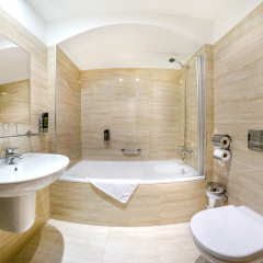 Elite Hotel Прага ванная