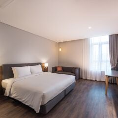 Отель ENA Suite Hotel Namdaemun Южная Корея, Сеул - отзывы, цены и фото номеров - забронировать отель ENA Suite Hotel Namdaemun онлайн комната для гостей фото 2