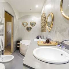 Апартаменты Signoria honeymoon apartment Флоренция ванная