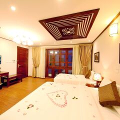 Hanoi Nostalgia Hotel And Spa Ханой комната для гостей