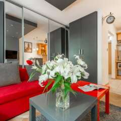 Отель P&O Apartments Emilii Plater 2 Польша, Варшава - отзывы, цены и фото номеров - забронировать отель P&O Apartments Emilii Plater 2 онлайн комната для гостей фото 4