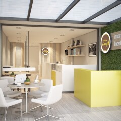 Yellow Mango Hostel Бангкок интерьер отеля фото 2