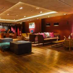 Отель DoubleTree by Hilton Hotel Amsterdam - NDSM Wharf Нидерланды, Амстердам - отзывы, цены и фото номеров - забронировать отель DoubleTree by Hilton Hotel Amsterdam - NDSM Wharf онлайн интерьер отеля фото 3