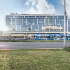Отель Radisson Blu Hotel, Leipzig Германия, Лейпциг - отзывы, цены и фото номеров - забронировать отель Radisson Blu Hotel, Leipzig онлайн фото 2